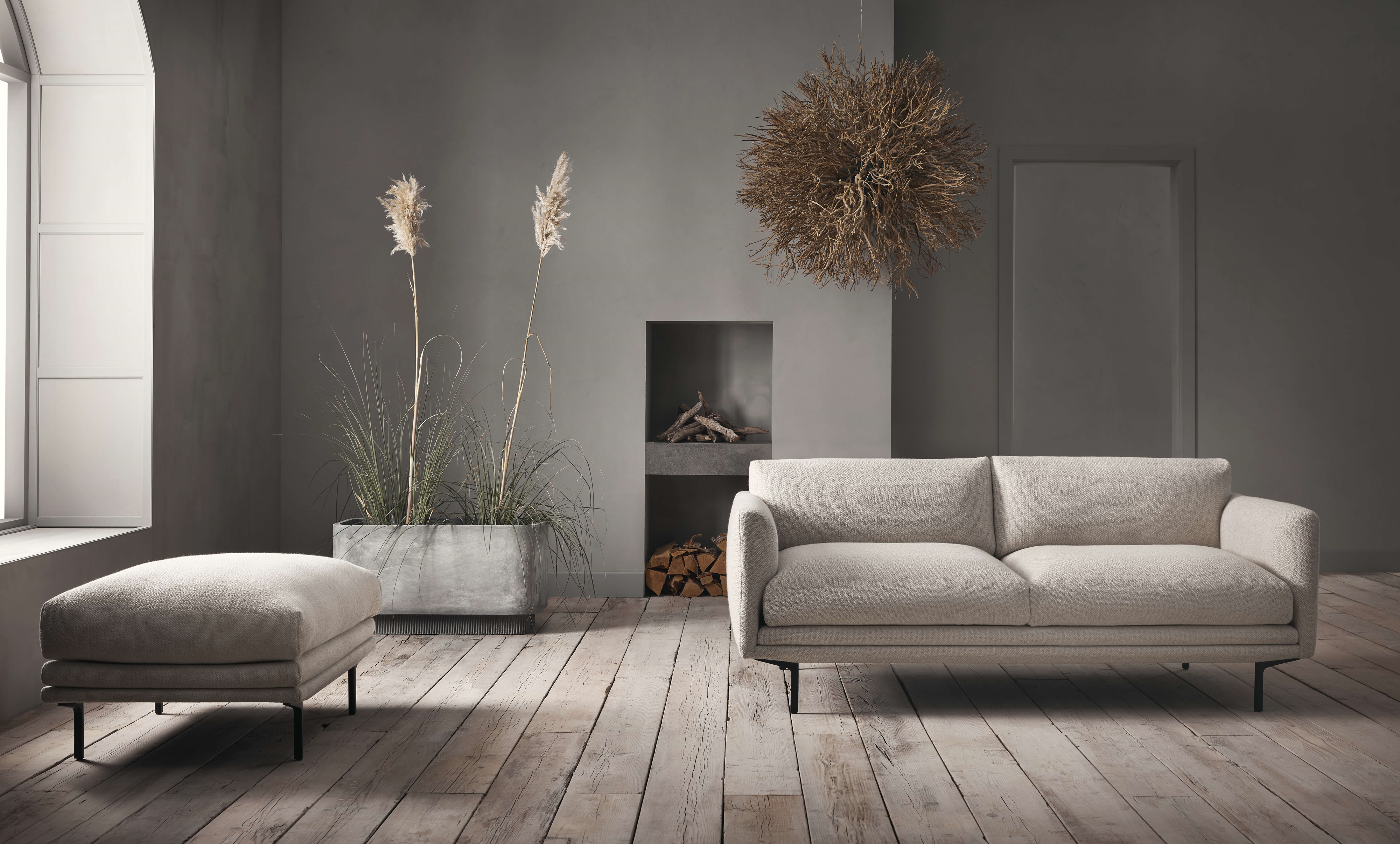 Bolia Lomi Sofa Pouf Highlands